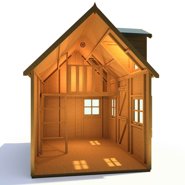 Shire Hatters House 8x6 Children's Playhouse