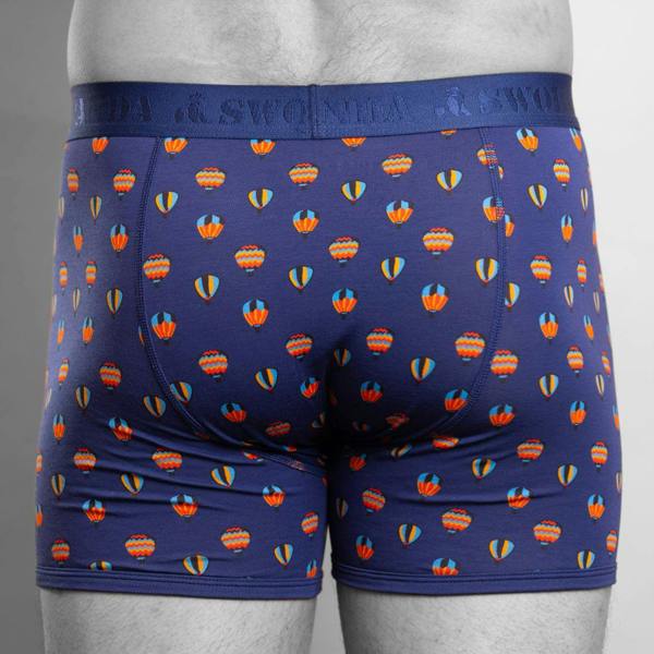 SWOLE PANDA Bamboo Boxers - Hot Air Balloons
