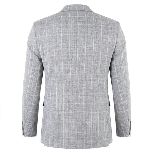 TruClothing IM11 - Men's Check Slim Fit Two-Button Blazer