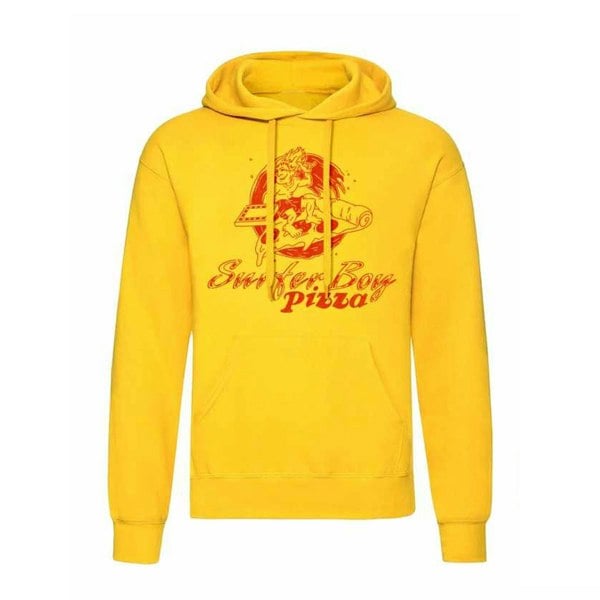 Stranger Things Unisex Adult Surfer Boy Hoodie - Yellow