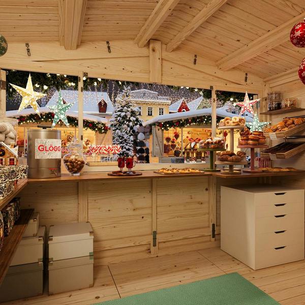 Palmako Marian 6.2m² Folding Market Stall