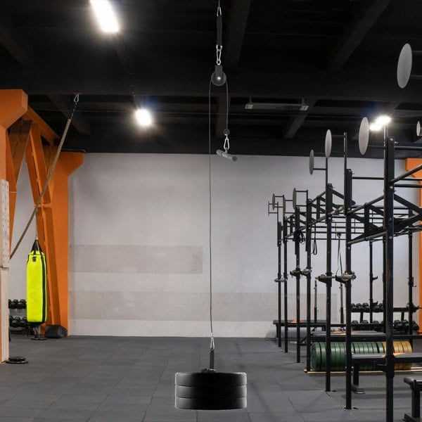 Weight Cable Pulley System