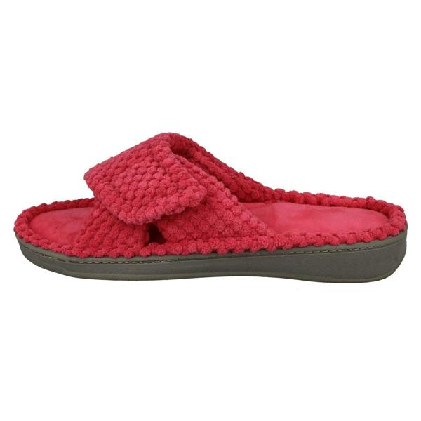 Padders Ladies Padders Cross Detailed Adjustable Mule Slippers Flo