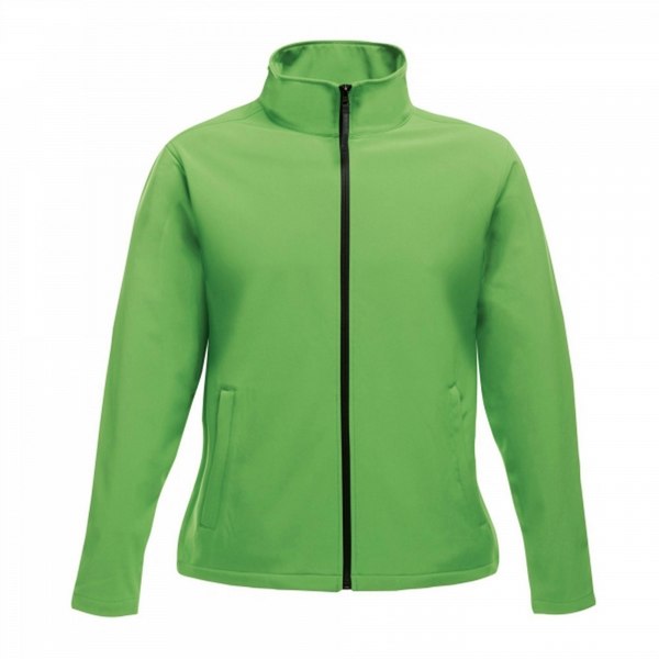 Regatta Womens/Ladies Ablaze Printable Soft Shell Jacket - Extreme Green/Black