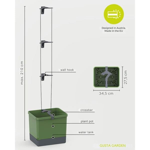 CURT CUCUMBER cucumber planter with water tank