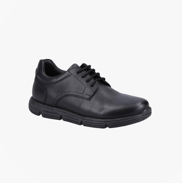 Hush Puppies ADRIAN SENIOR Boys Shoes Black