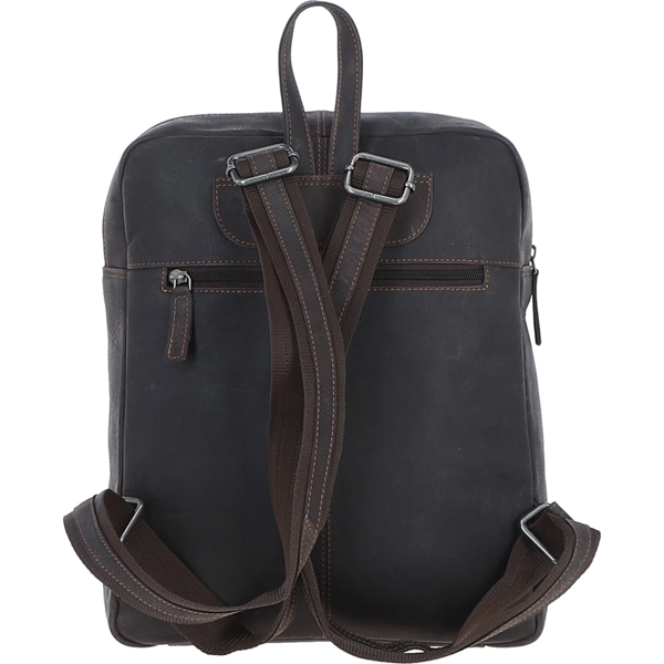Leather Company Real Leather Backpack with Multiple Pockets: TOKYO