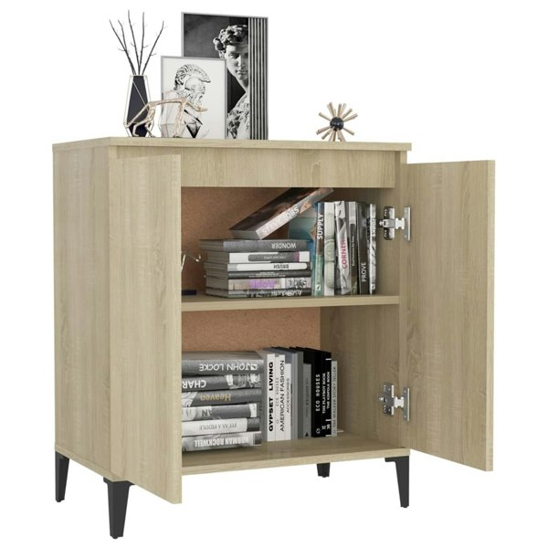 Berkfield Sideboard Sonoma Oak 60x35x70 cm Engineered Wood