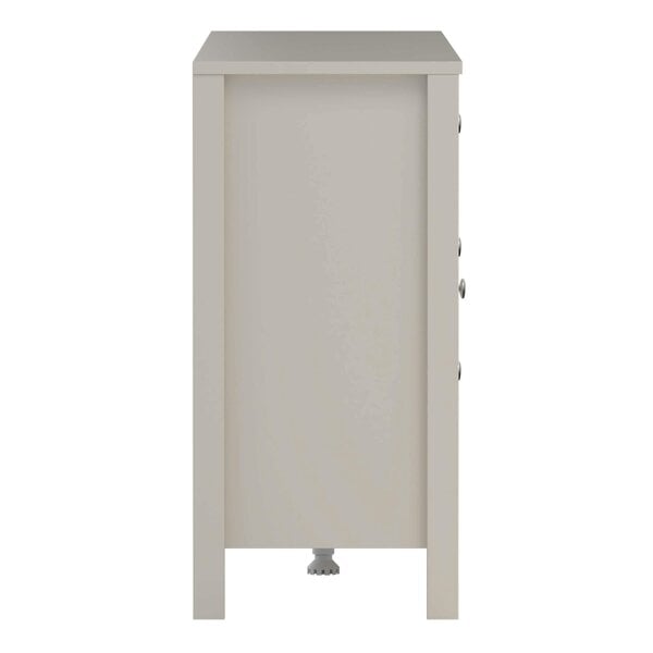 Wyld Haus Gossmere Natural Cashmere Sideboard 3 Drawers 2 Doors