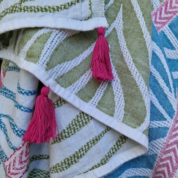 Cotton and Olive Cora Cotton Hammam Towel