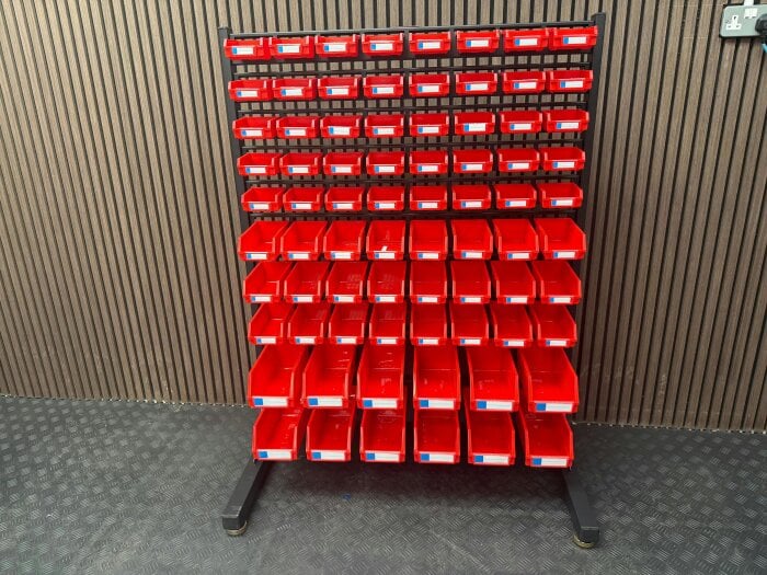 Rock Machinery Rock RT-050 Workshop consumables rack with boxes