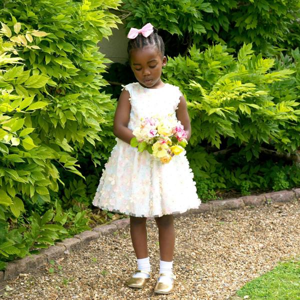 Rachel Riley Flutter Flower Party Dress