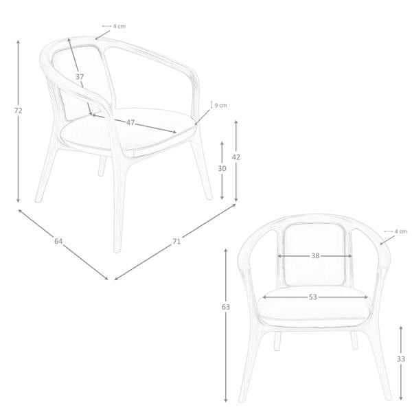 Angel Cerdá Dark Green Leatherette Armchair 5181
