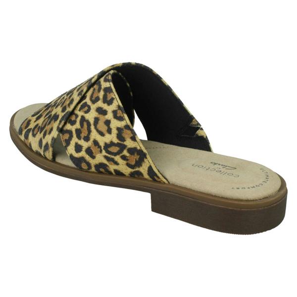 Clarks Ladies Clarks Slip On Summer Sandals Declan Ivy