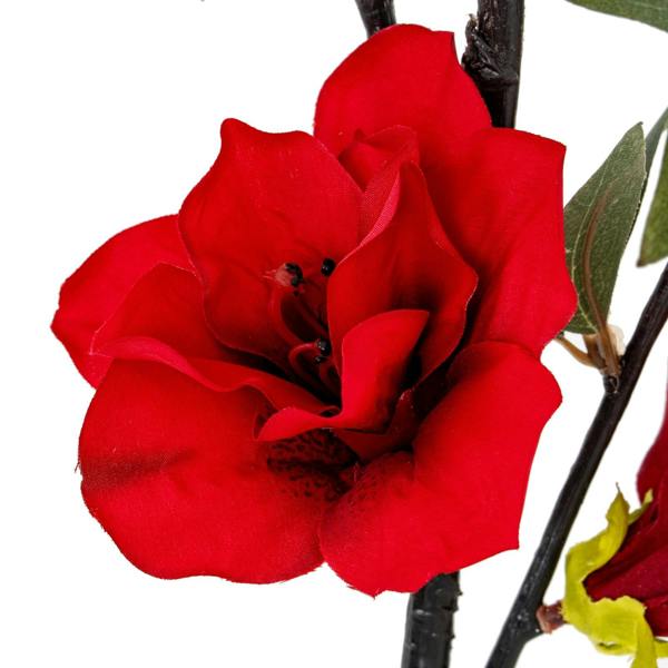 Wyld Haus Set of 3 Artificial Flowers Crimson Bloom Large Sprays