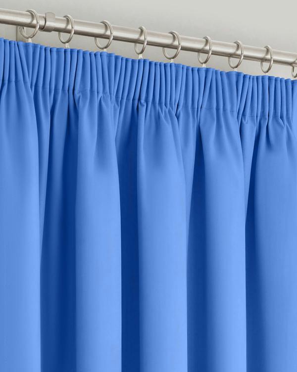 Velosso Elegant Triple Weave Blackout Curtains - Header Tape Top Design, Thermal and Energy Saving Window Treatments - 229cm x 229cm