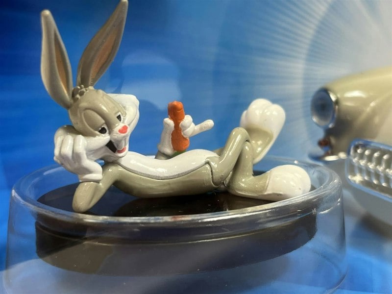 Jada Bugs Bunny Looney Tunes and 1957 Chevrolet Corvette 1:24 Jada 253255041