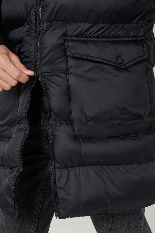 Men’s Longline Puffer Coat