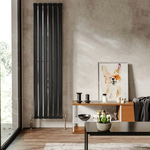H 1.8m Vertical Panel Heater Tall Radiator with Single Panel Space Heaters Living and Home 6 Columns