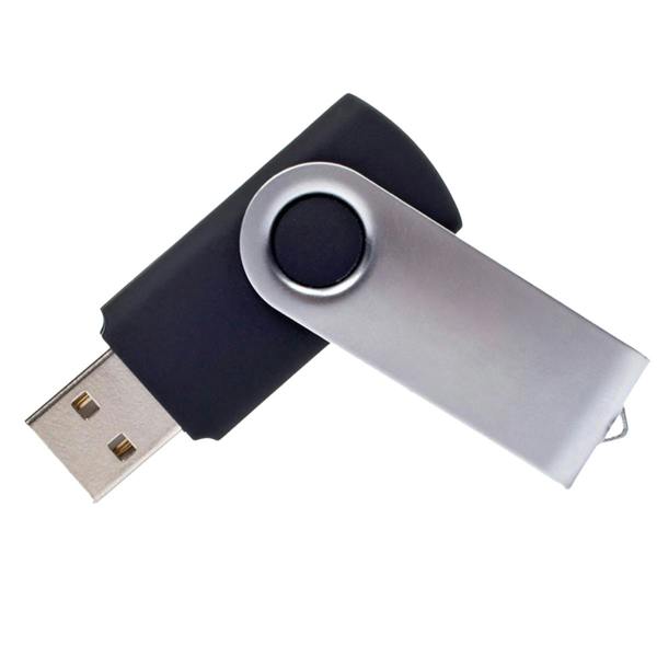 MidOcean Techmate Pendrive 16GB USB Flash Drive - Black - 