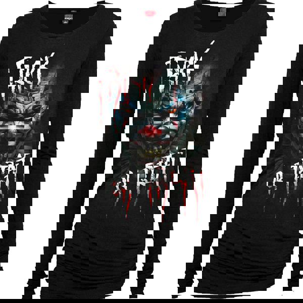 Spiral Direct TRICK OR TREAT - Baggy Top Black