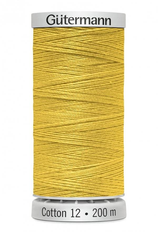 Gutermann No 12 Sulky Cotton Embroidery Thread 200m Cotton Thread Suitable For Embroidery