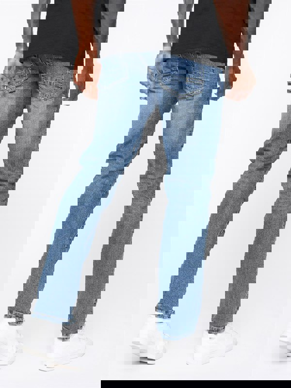 Crosshatch Princed Denim Jeans Stone Wash