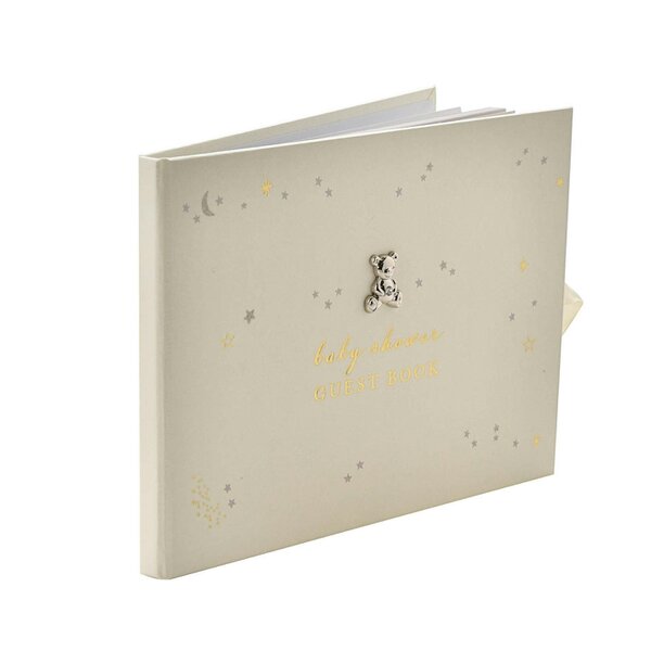 Diletto Gifts Bambino Little Star Baby Shower Guest Book