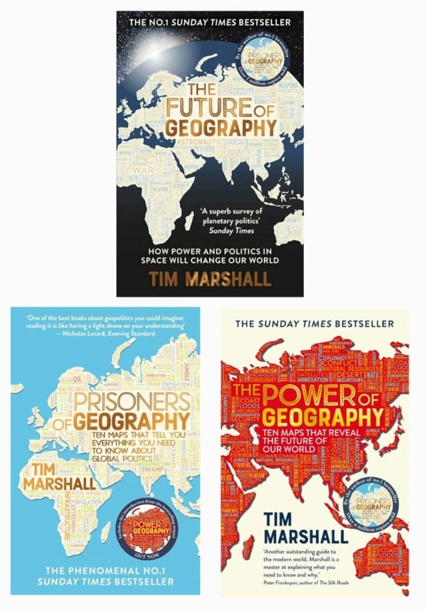 Prisoners of Geography, The Power of Geography, The Future of Geography 3 Book Set