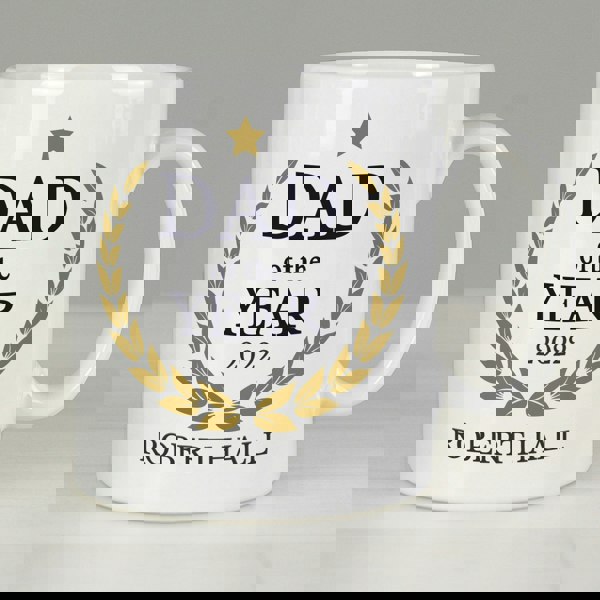 Personalised Memento Company Personalised Dad of the Year Mug