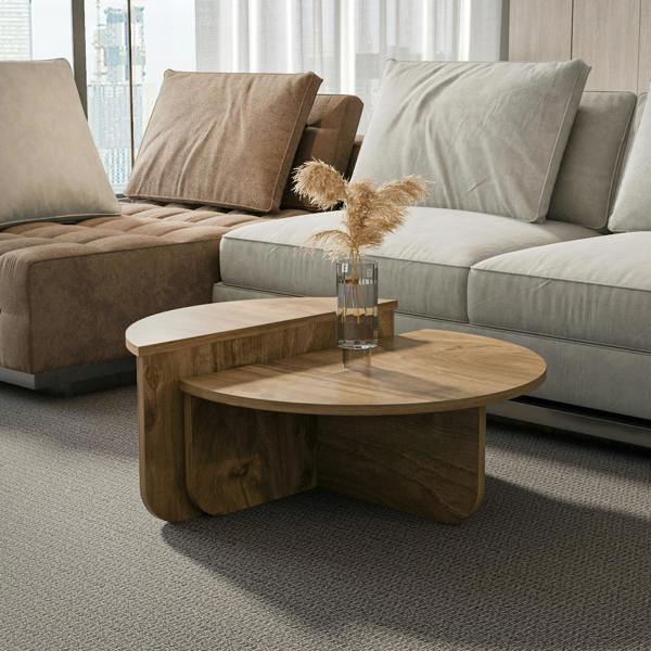 Decorotika Alves 2 Pieces Of Coffee Table Set &nbsp;