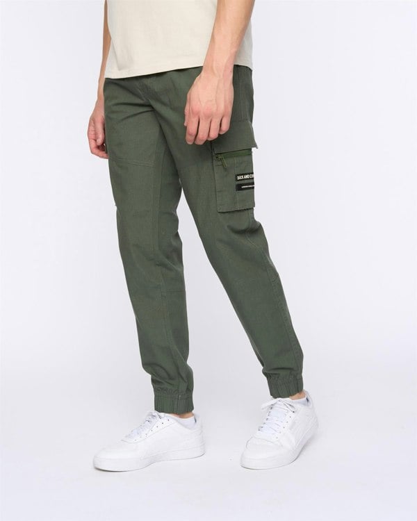 Duck and Cover Chesser Jog Pants - Green