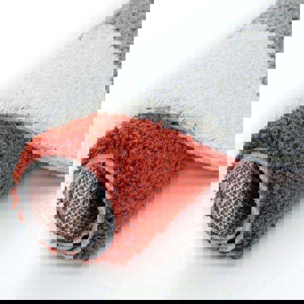 Geometric Design Thick Shaggy Area Rugs Terra