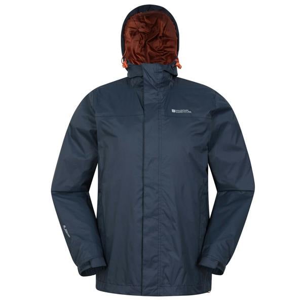 Mountain Warehouse Mens Torrent Waterproof Jacket - Dark Blue - 