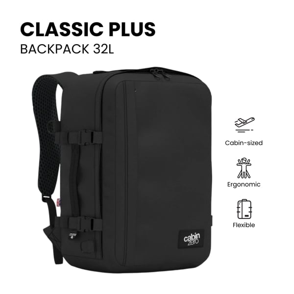 CabinZero Classic Plus Backpack 32L