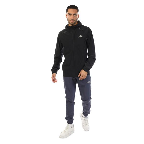 Adidas Mens Climacool Woven Track Jacket - Black - 