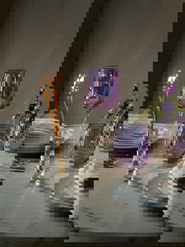 LSA International Aurora 450ml Wine Glass Set of 4 Violet