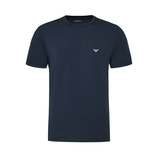 Emporio Armani Beach Crew Neck T-Shirt Armani Blue