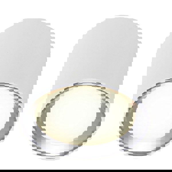 Nordlux Fallon | Surface downlight | White/Steel