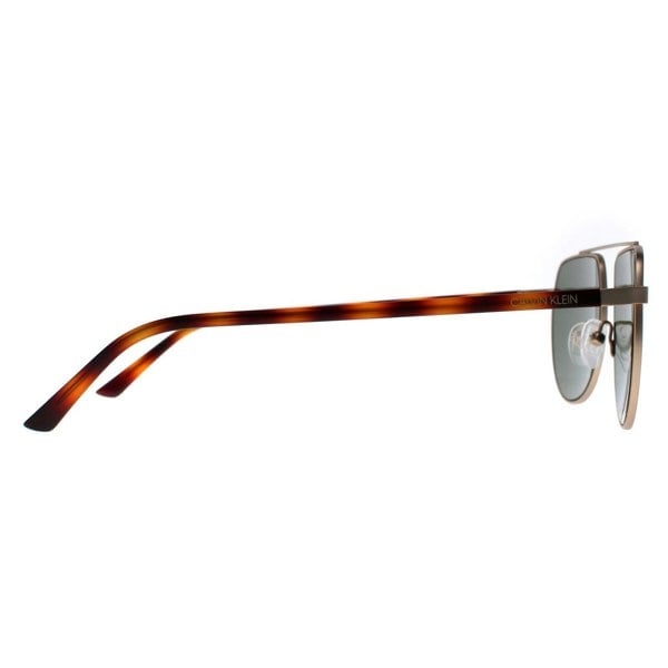 Calvin Klein Sunglasses CK20301S 716 Matte Light Gold Green