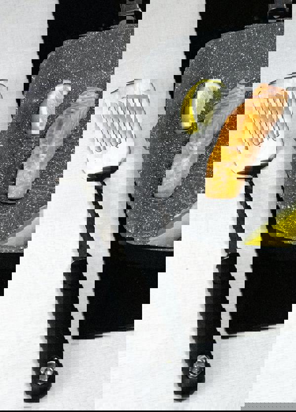 MasterClass 5pc Stainless Steel Utensil Set with Cooking Spoon, Slotted Spoon, Slotted Turner, Ladle and Utensil Holder