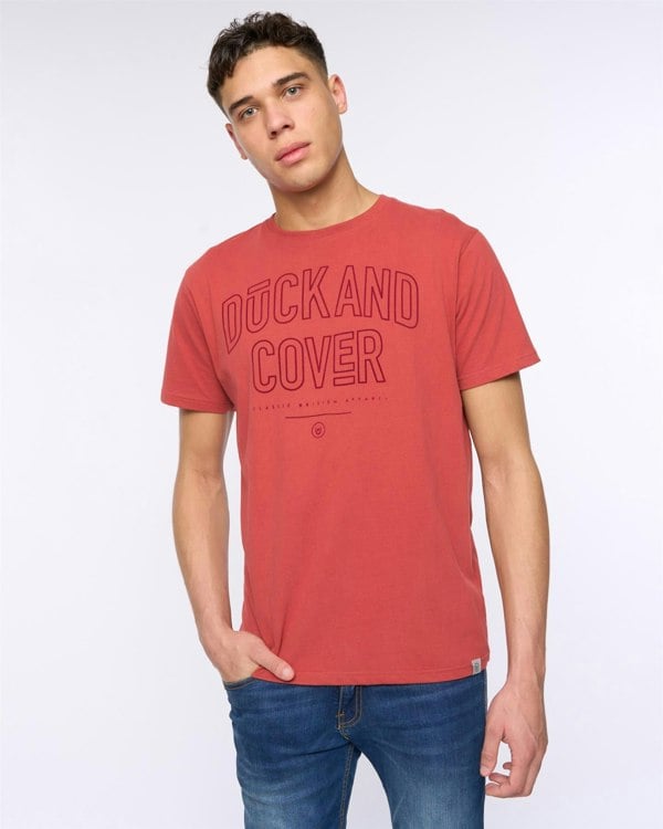 Duck and Cover Lemonport T-Shirt - Red