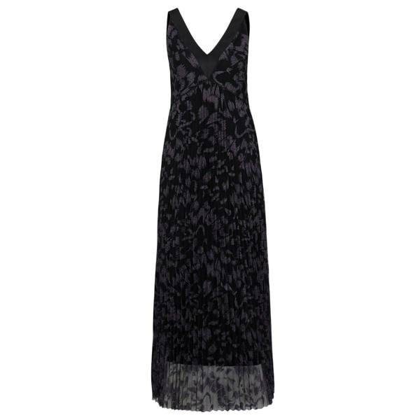 Boss Womens/Ladies Dessona Maxi Dress - Black/Grey - 