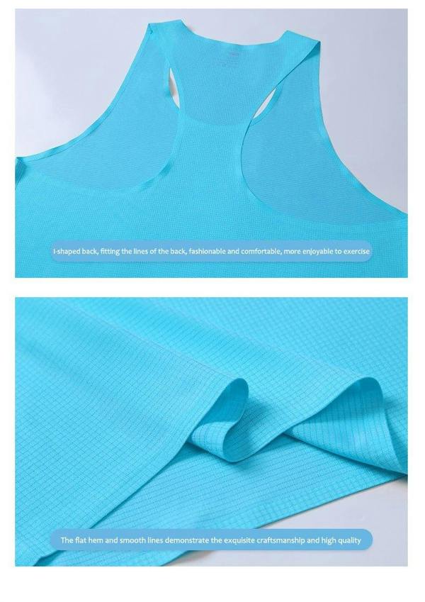 Anniou Unisex Quick-drying Marathon Sleeveless Vest