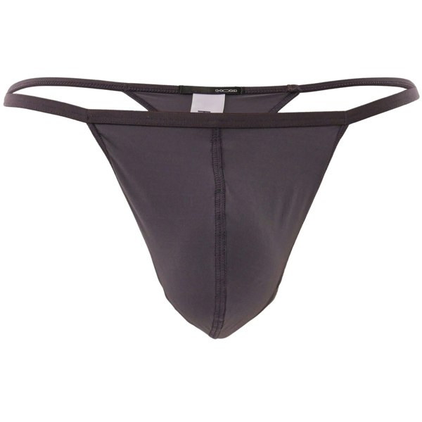 Hom Plume Ultra-light G-String, Anthracite Grey