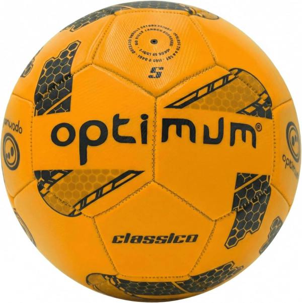 Optimum Classico Football in Fluro Orange, size 5 match and training ball