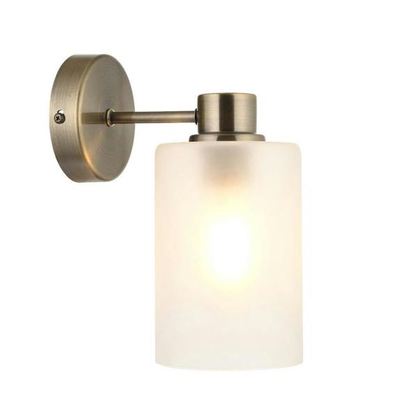 Pagazzi Lighting Kingsholm Antique Brass Wall Light