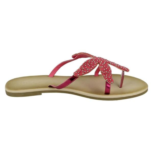 Savannah Ladies Savannah Beaded Starfish Toe Post Sandals