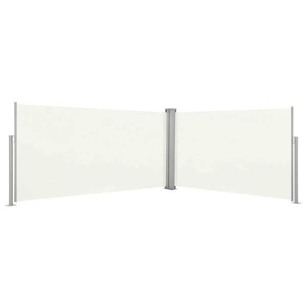 Berkfield Retractable Side Awning 160x600 cm Cream