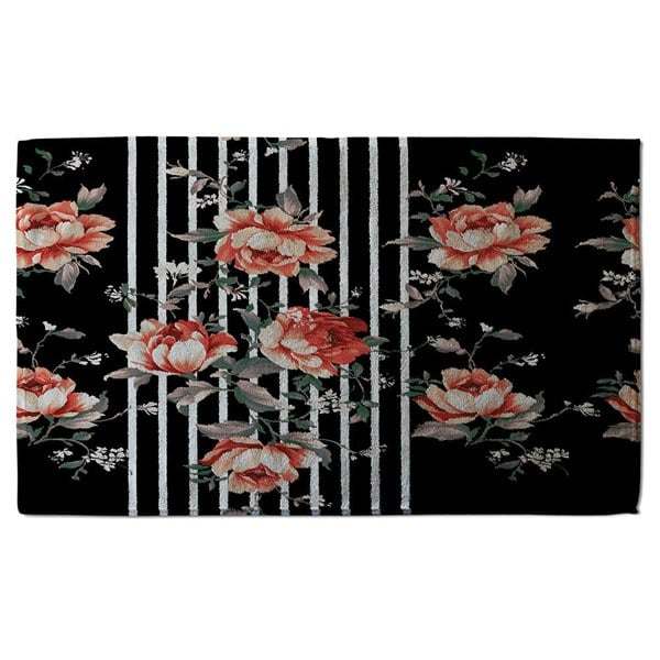 Benjamin Tate Design Flowers (Bath Towel)